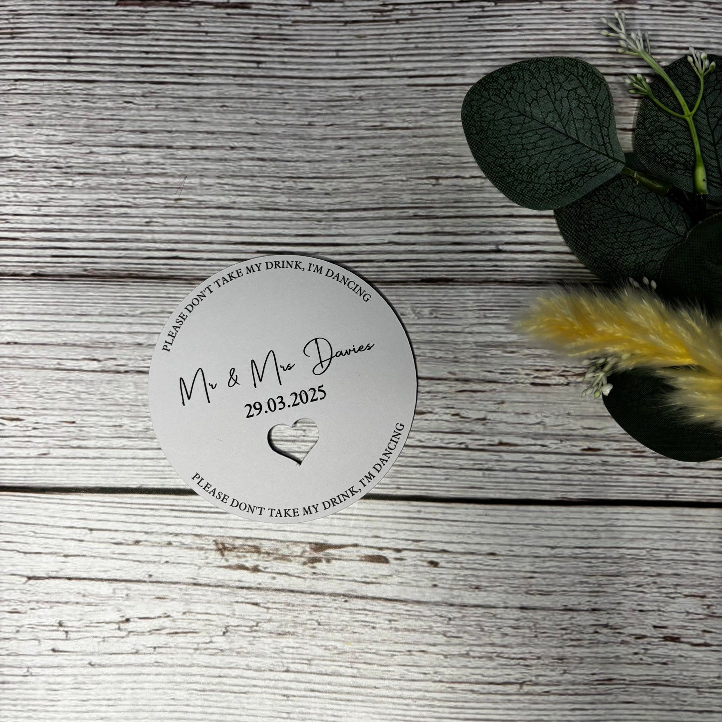Personalised Drinks Covers