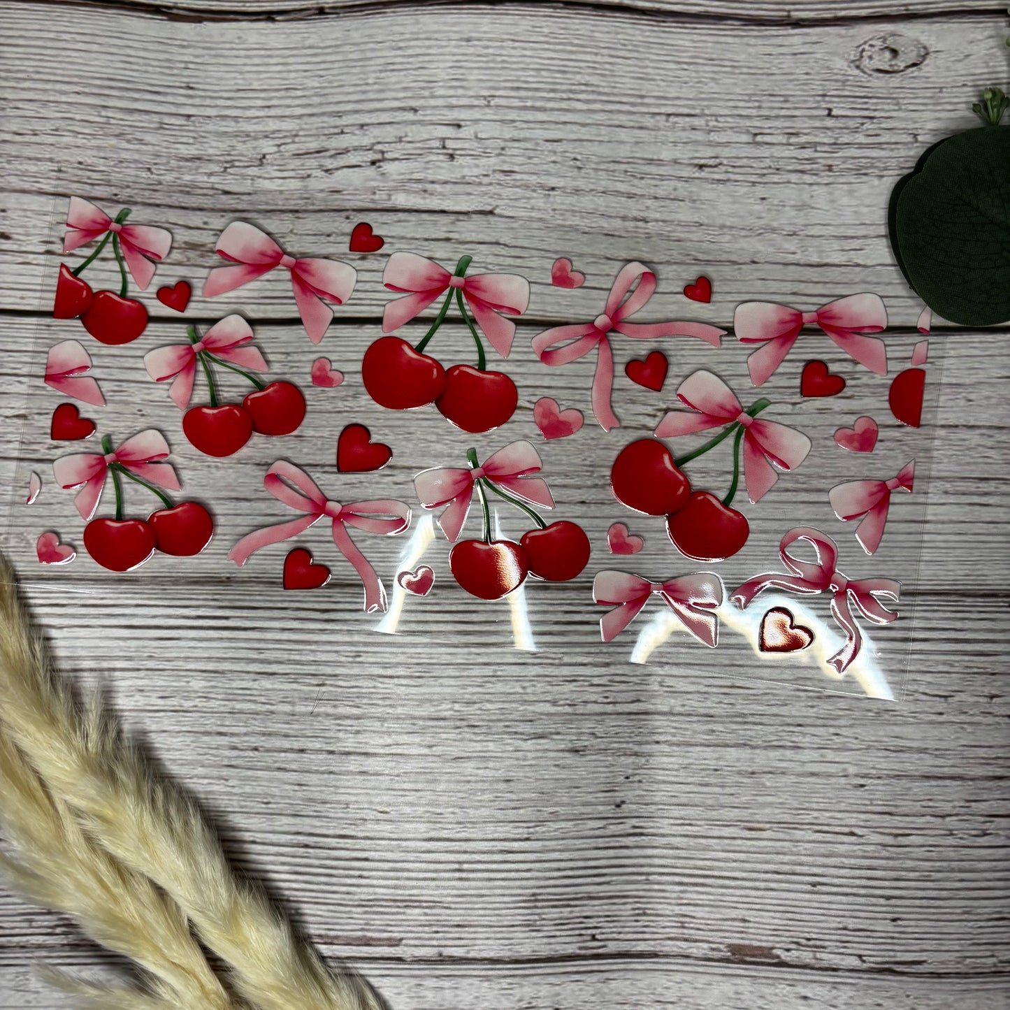 Cherries, Hearts & Bows Wrap