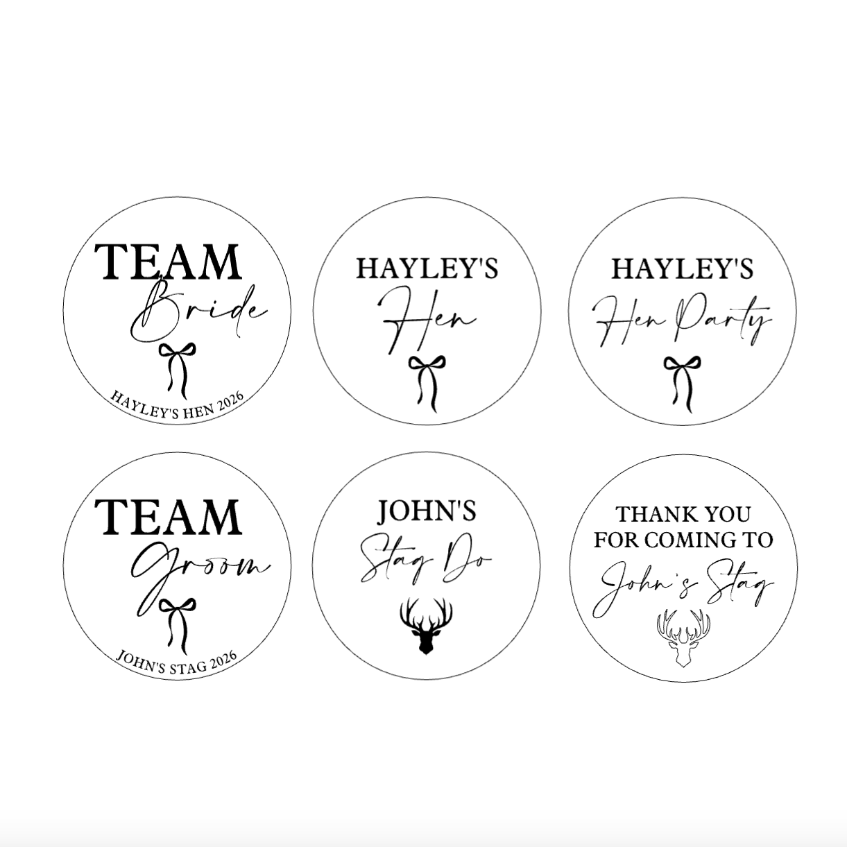 Personalised Stickers