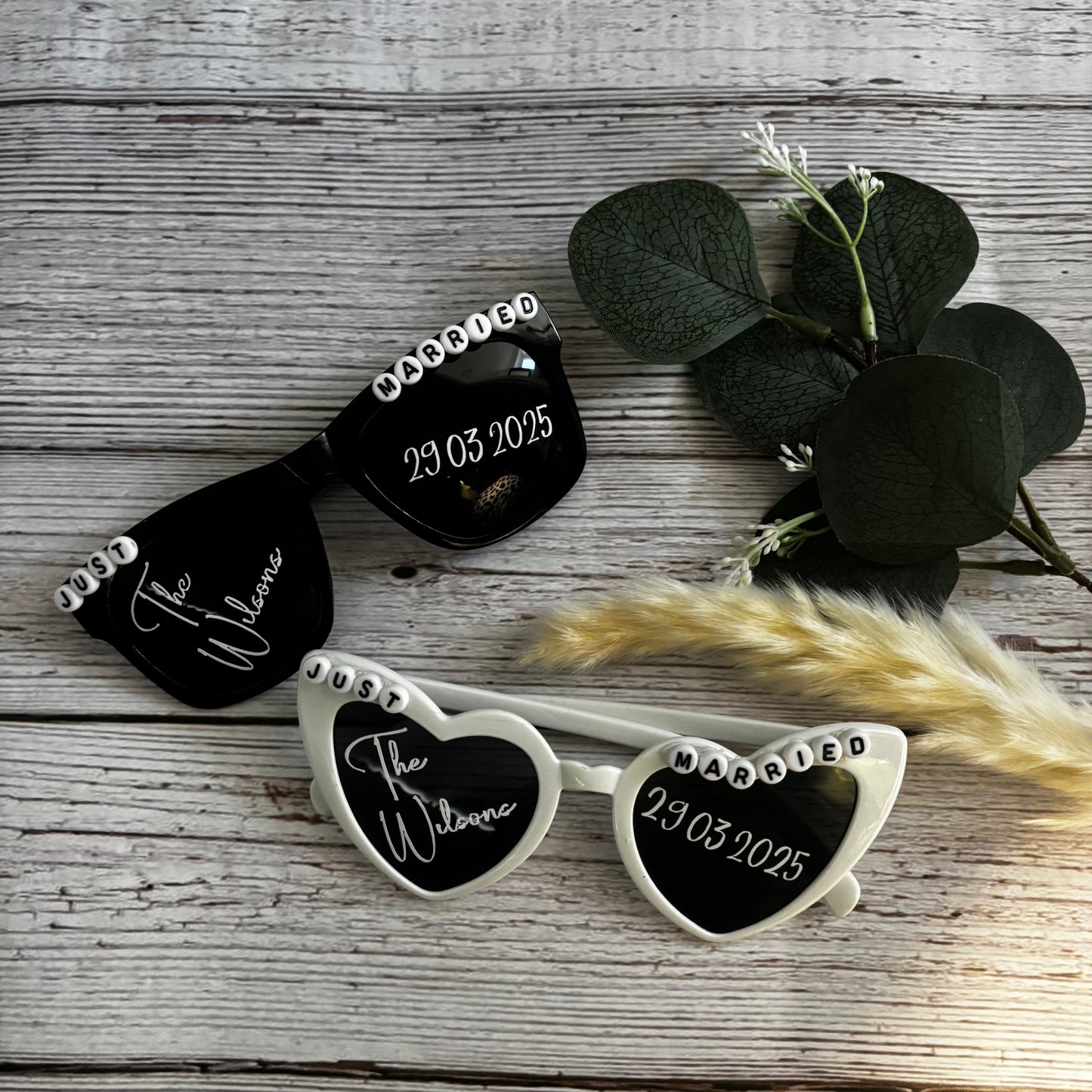 Personalised Wedding Sunglasses