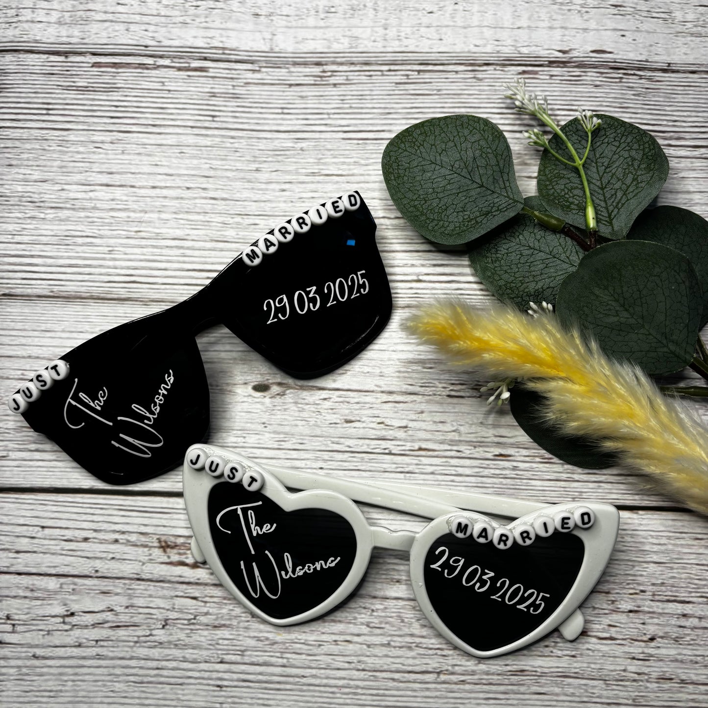 Personalised Wedding Sunglasses