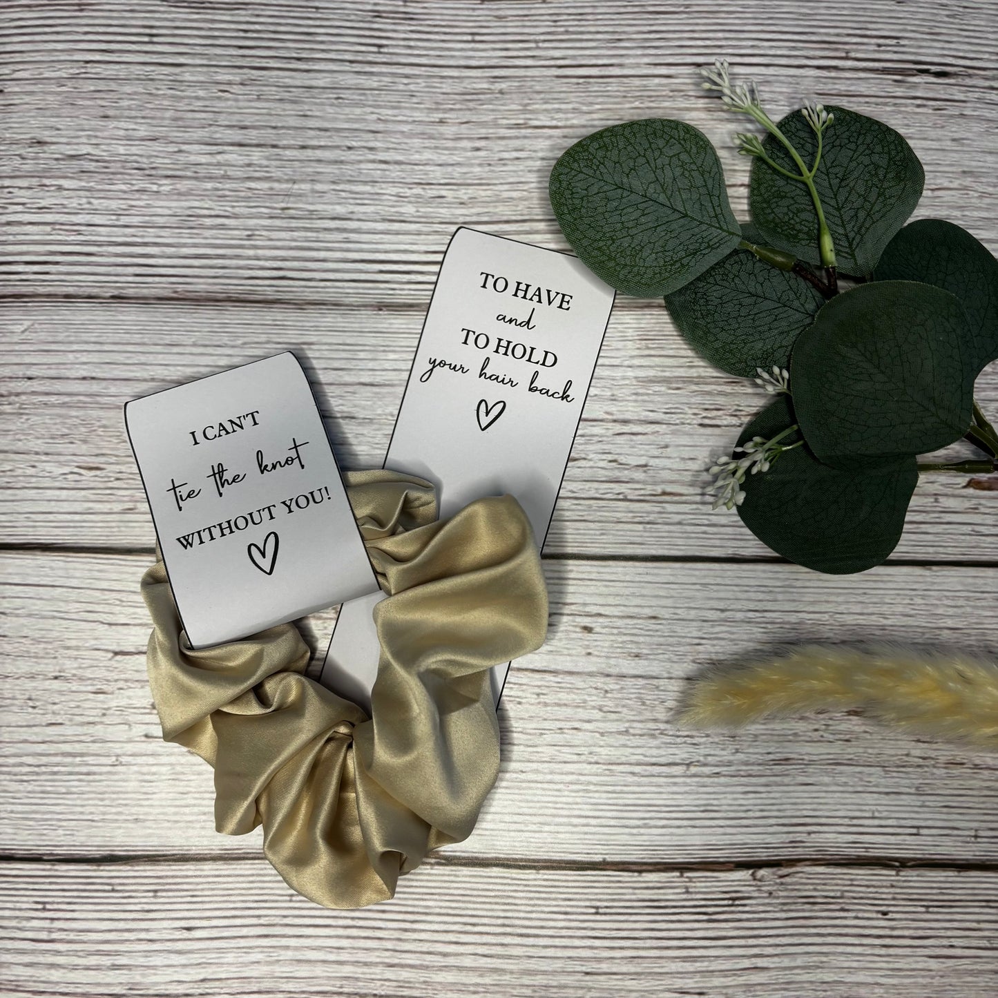 Personalised Hair Scrunchie