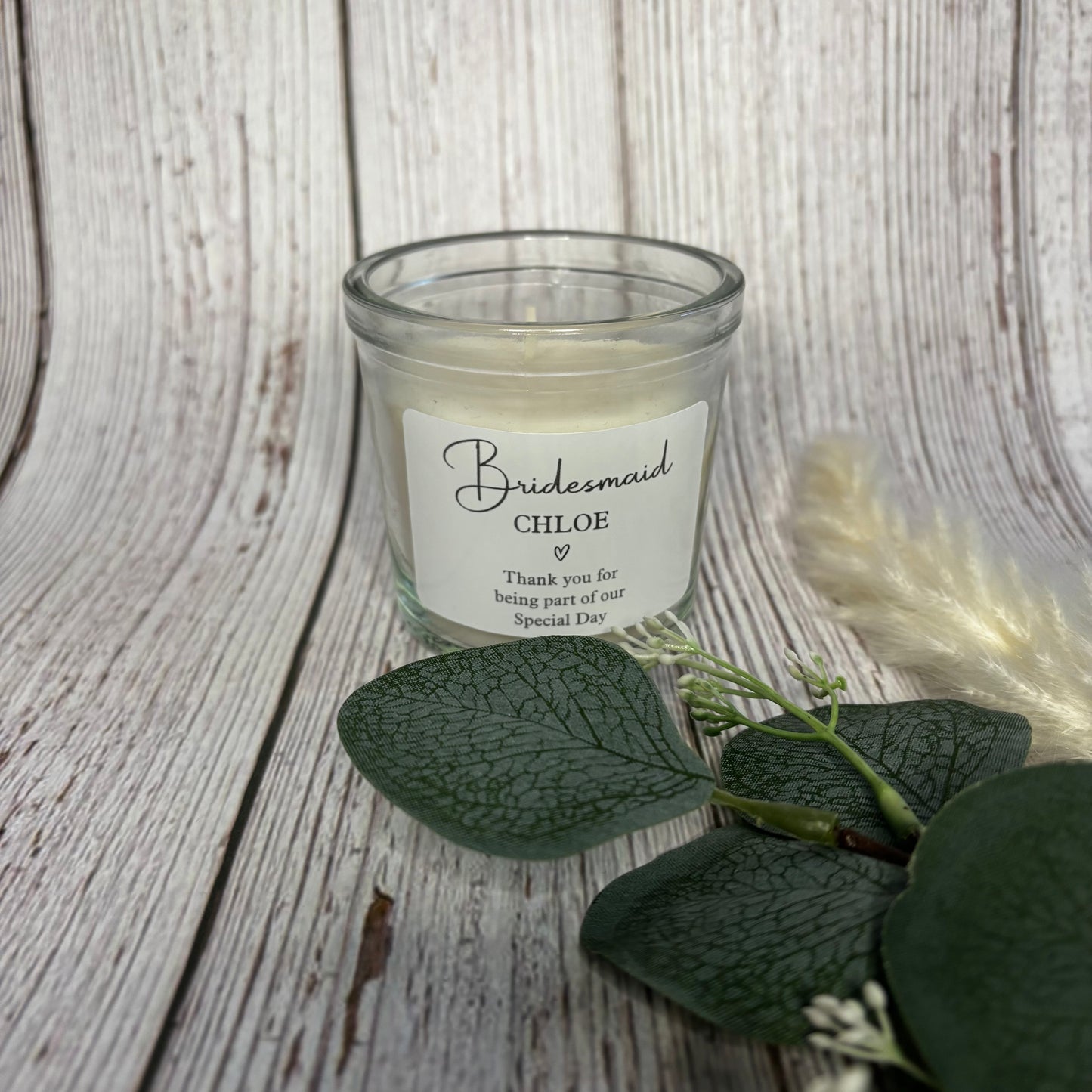 Personalised Candle