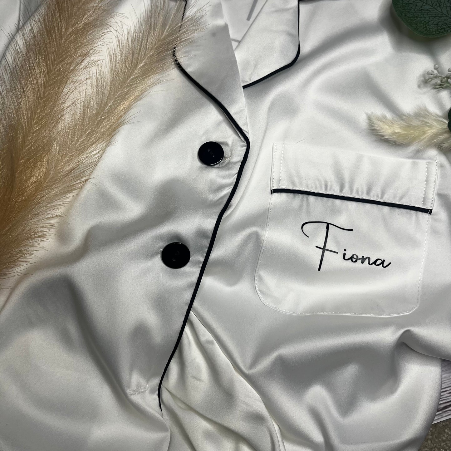 Personalised Satin Pyjamas