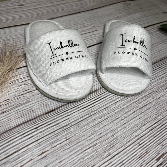 Personalised Spa Slippers
