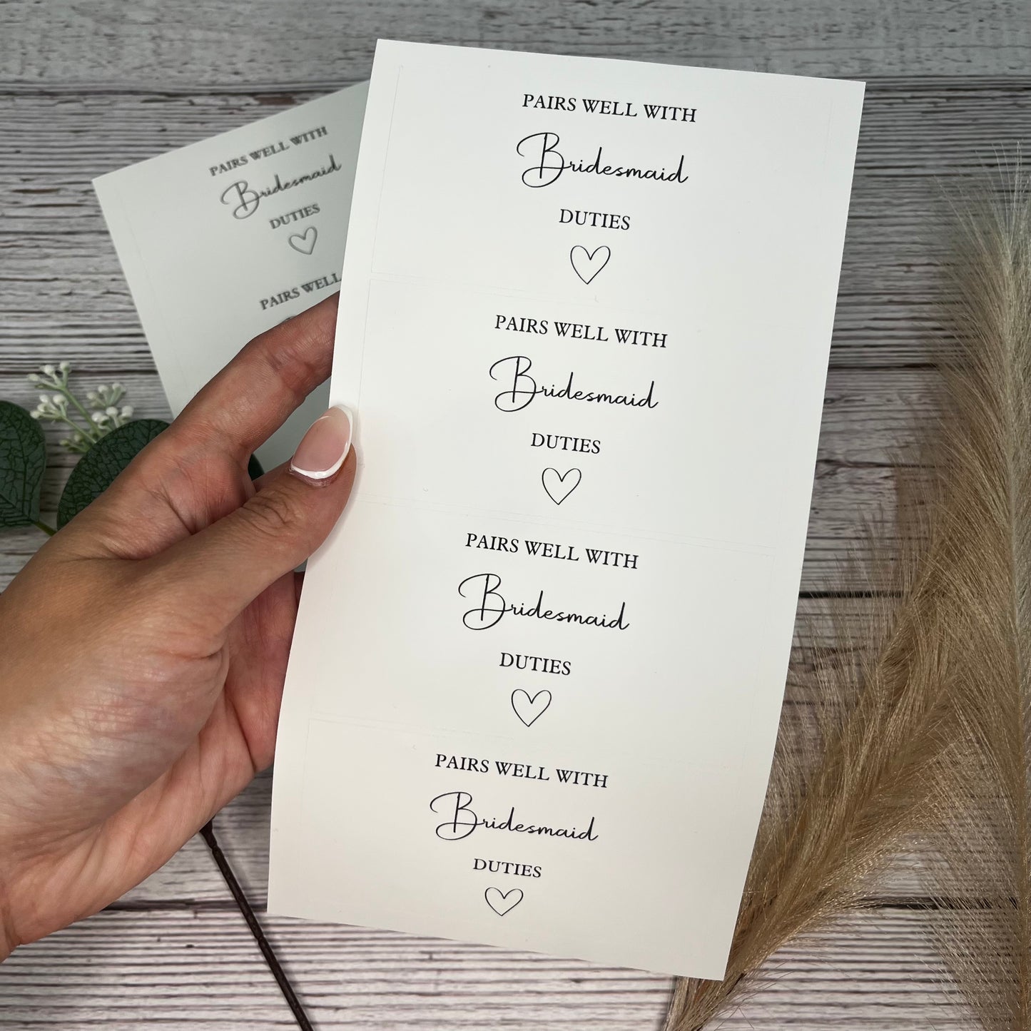 Personalised Wine Bottle Labels