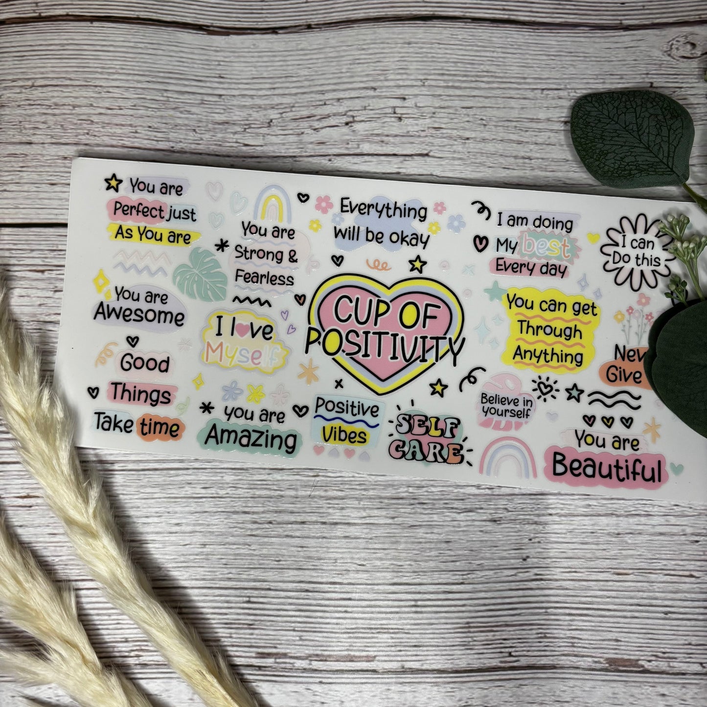 Cup of Positivity Wrap