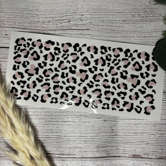 Light Pink Leopard Print Wrap