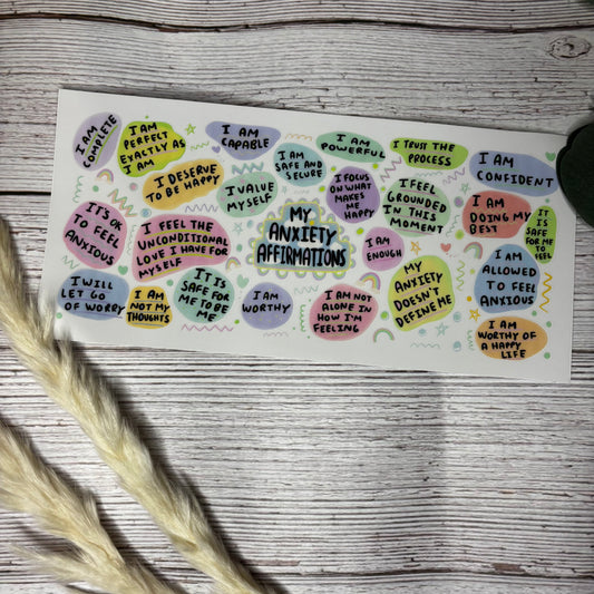 Anxiety Affirmations Wrap