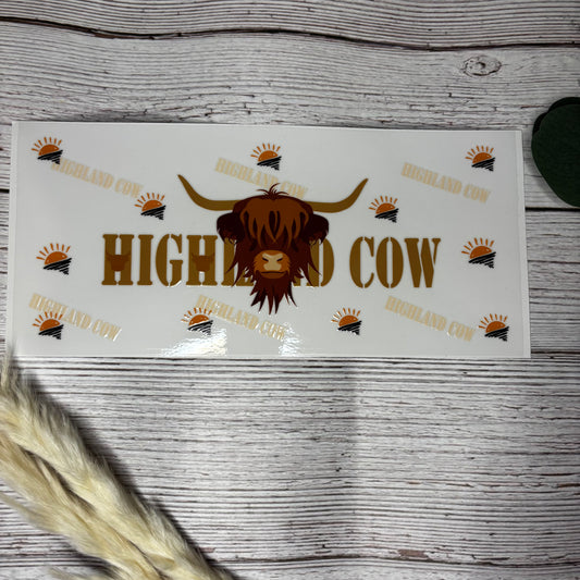 Highland Cow Wrap