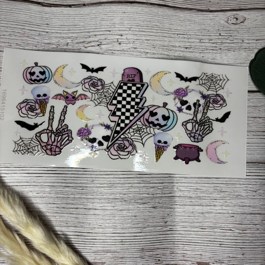 Purple Halloween Wrap