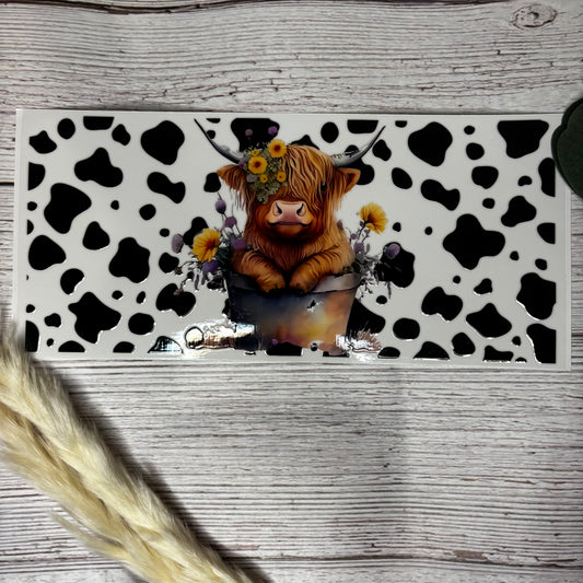 Highland Cow - Cow Print Wrap