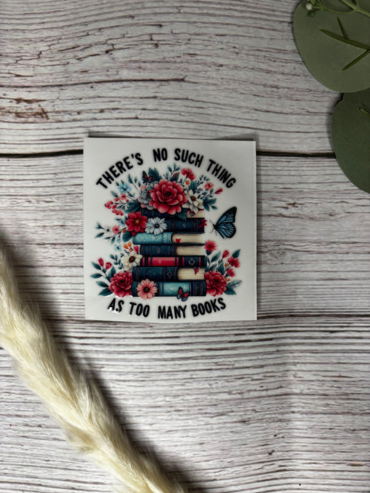 There's no Such Thing as too Many Books Wrap