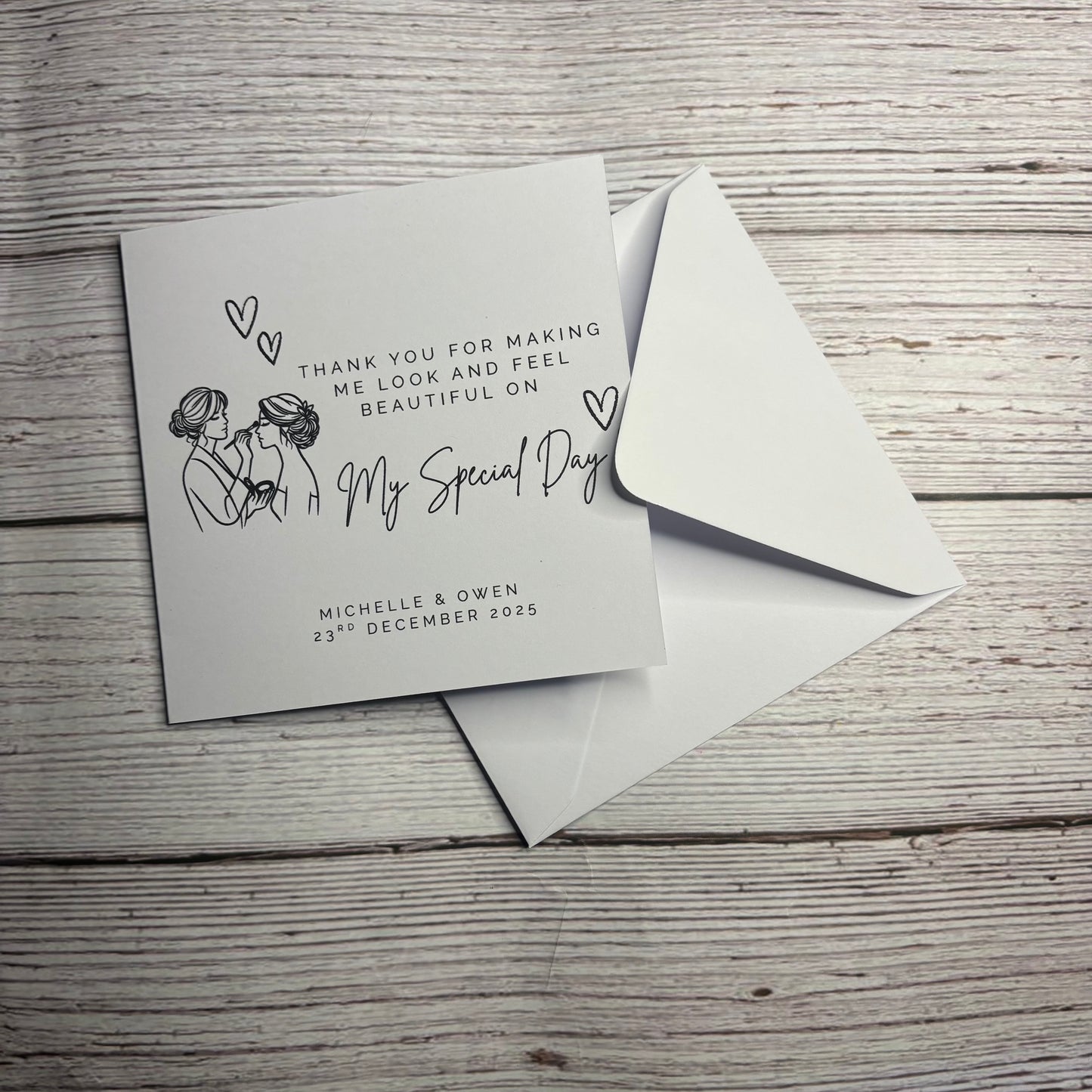 Personalised Vendor Cards