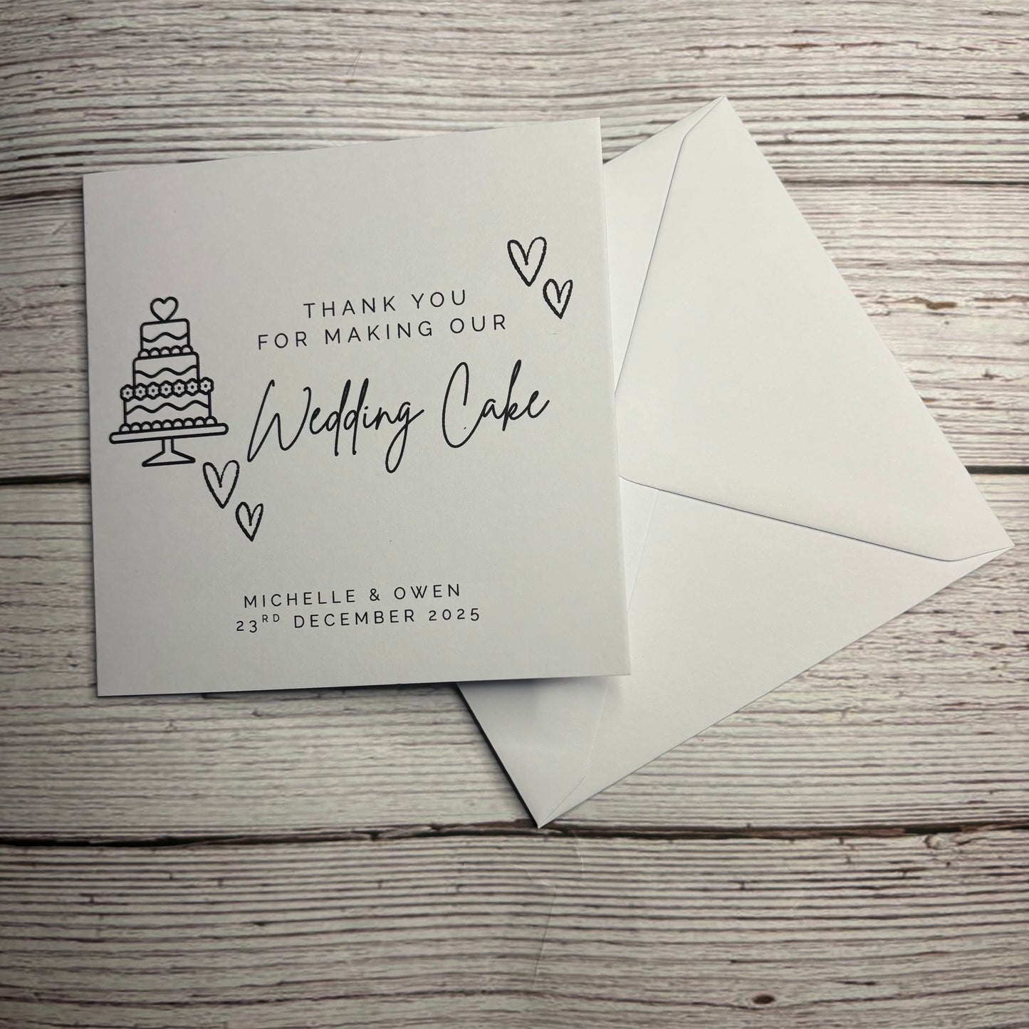 Personalised Vendor Cards