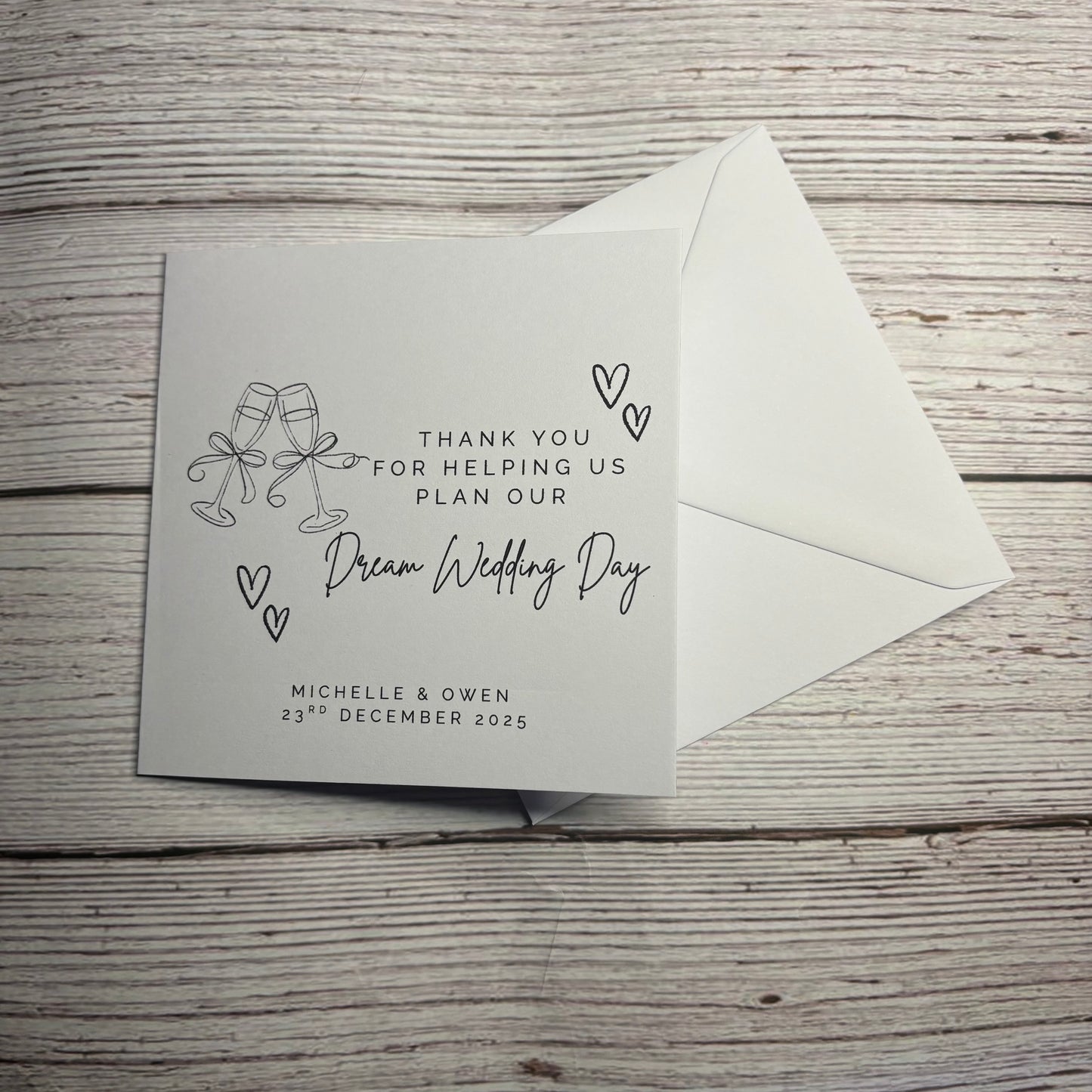 Personalised Vendor Cards