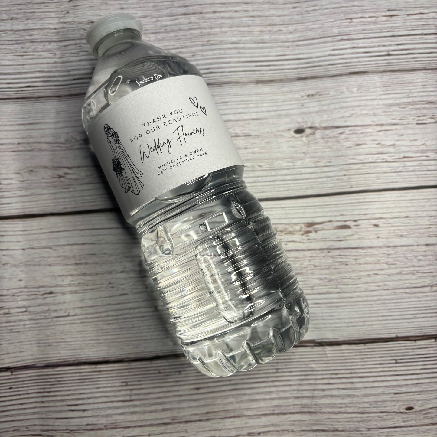 Personalised Water Bottle Label