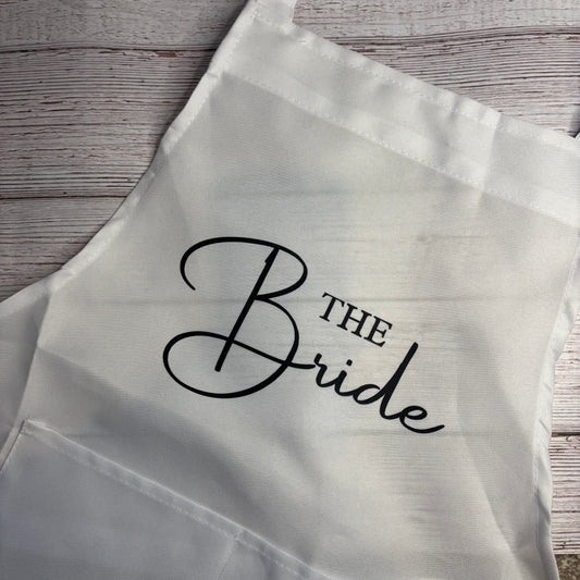 Personalised Wedding Apron
