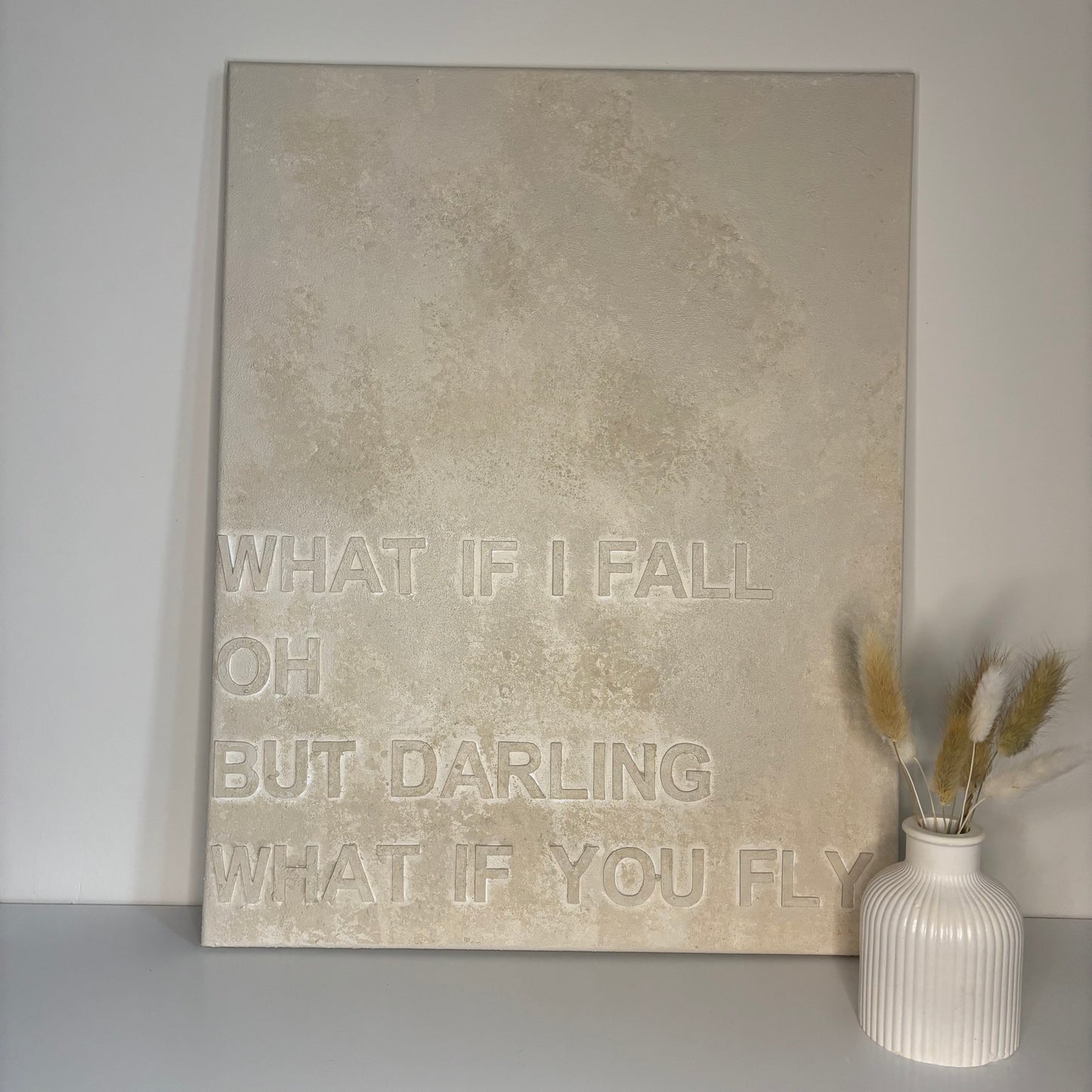 Personalised Textured Canvas Art