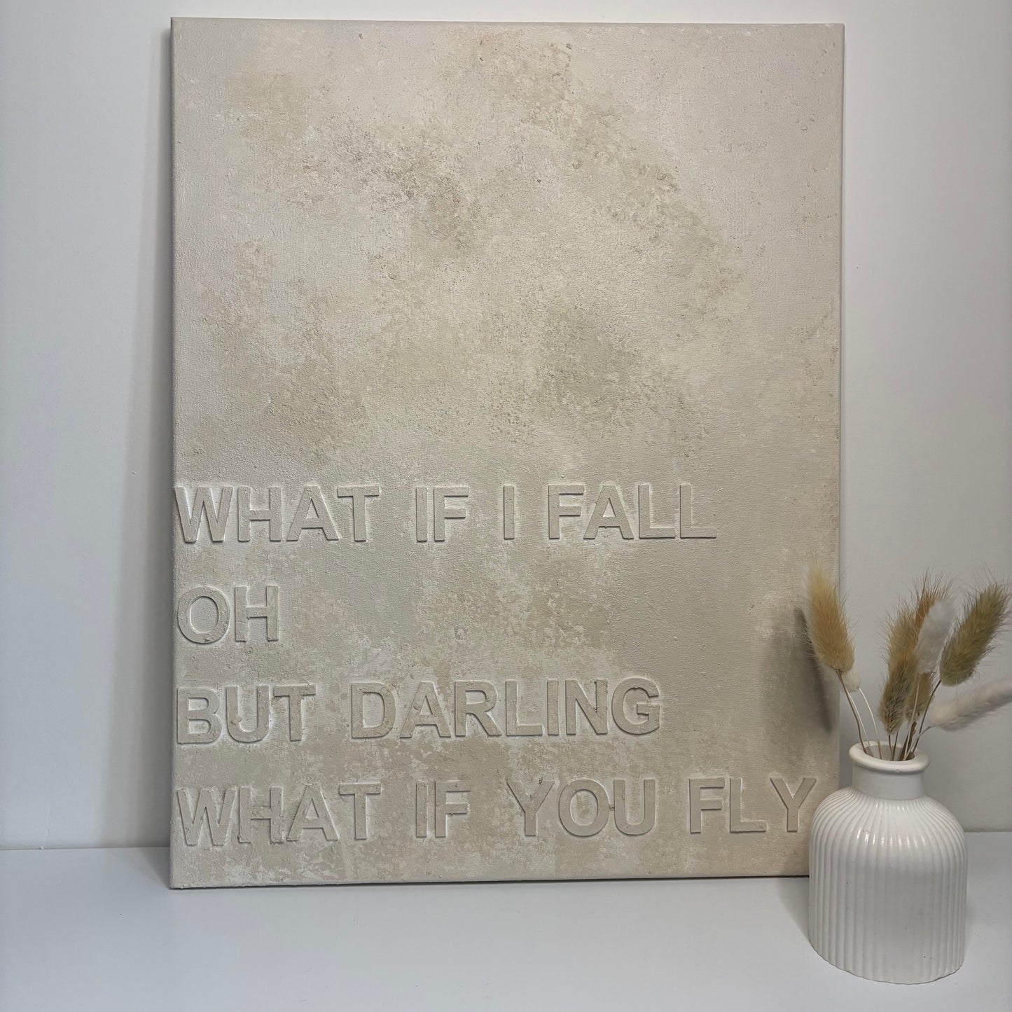 Personalised Textured Canvas Art