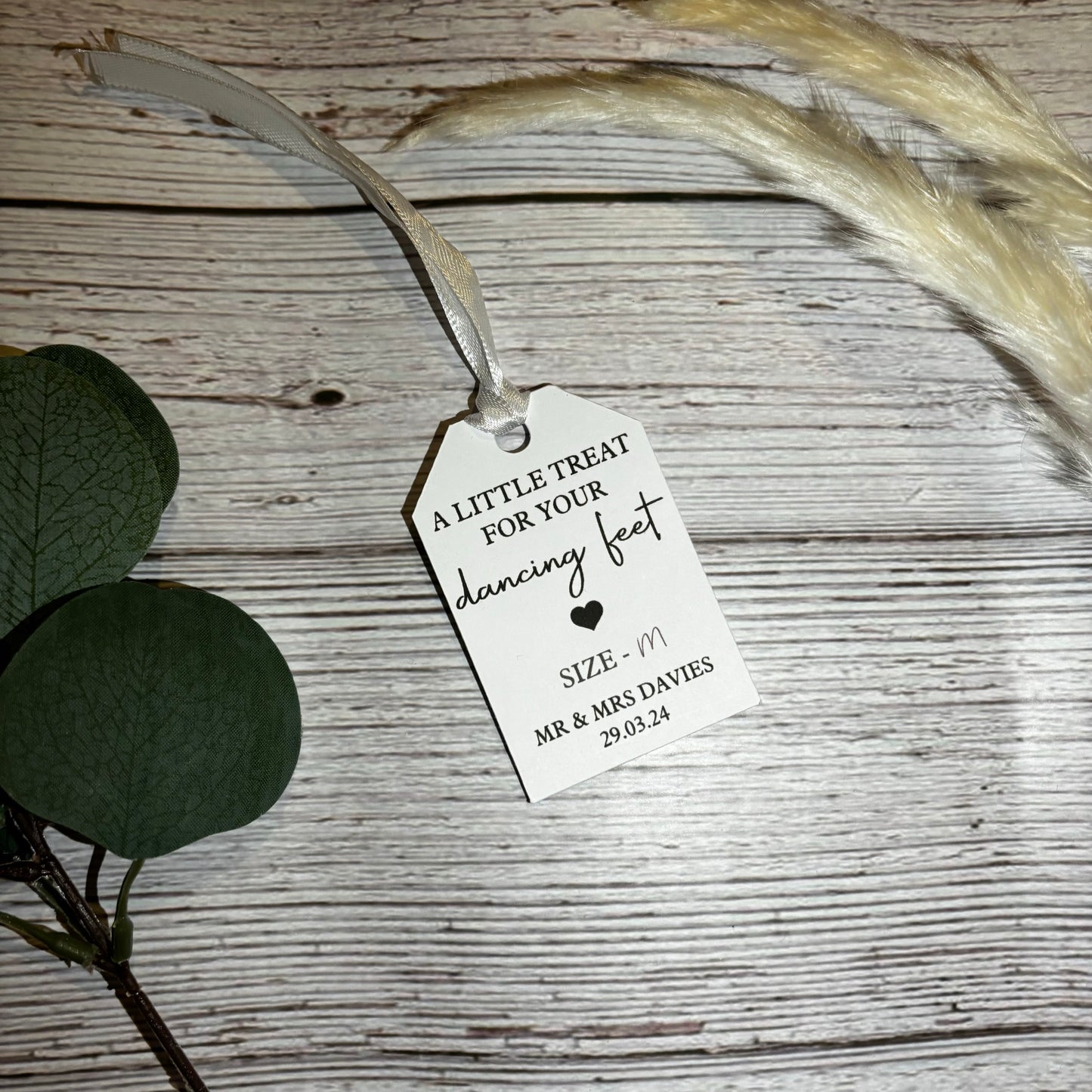Personalised Flip Flop Tags